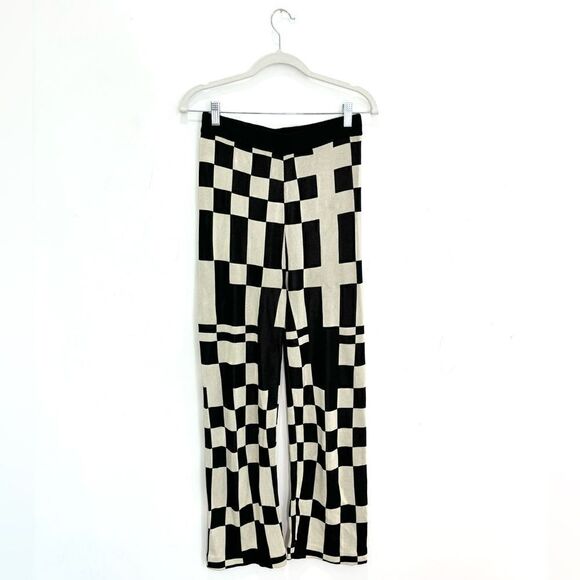 Paloma Wool Puerto Pant in Black Check - Picture 7 of 10